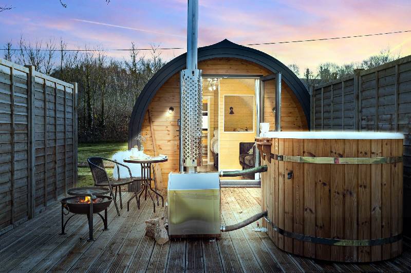 Self Catering Cottage Holidays at Morgan Sweet, Apple Tree Glamping